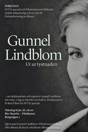 Póster de la película Gunnel Lindblom: ut ur tystnaden