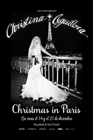 Póster de la película Christina Aguilera: Christmas in Paris