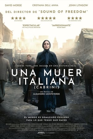 Póster de la película Una mujer italiana (Cabrini)