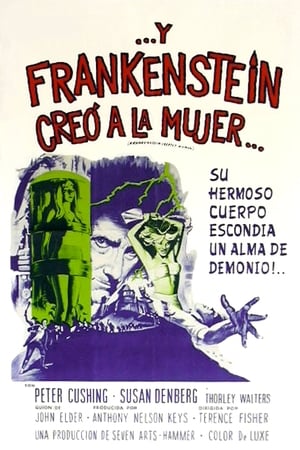 Póster de la película Frankenstein creó a la mujer