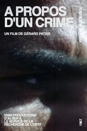 Póster de la película A Propos D'Un Crime