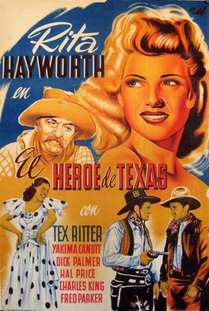 Póster de la película El héroe de Texas