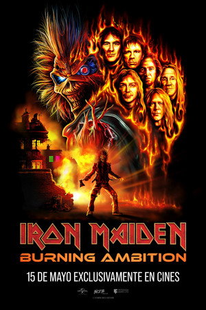 Póster de la película Iron Maiden: Burning Ambition
