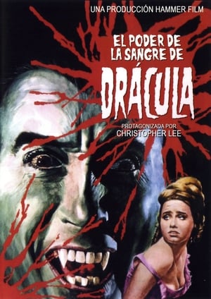 Póster de la película El poder de la sangre de Drácula