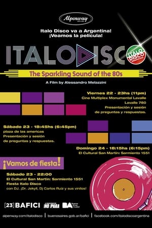 Póster de la película Italo disco: el sonido de los años 80