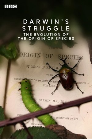 Póster de la película La lucha de Darwin - La evolución del origen de las especies.