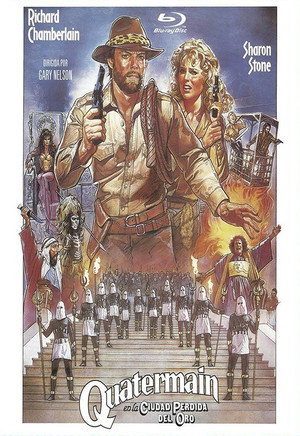 Póster de la película Allan Quatermain y la ciudad perdida de oro