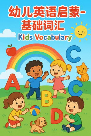 幼儿英语启蒙-基础词汇 Kids vocabulary