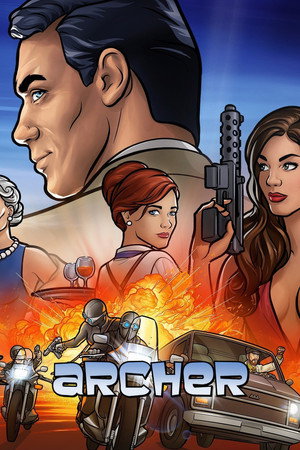 Постер мультсериала «Арчер (2009 - 2023)» — (31 из 107)