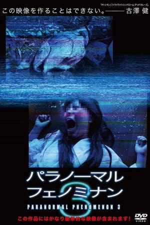 Poster Paranormal Phenomenon 3 2010