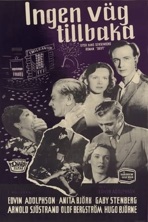 Poster Ingen väg tillbaka 1947