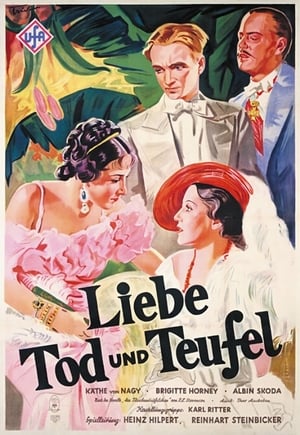 Poster Liebe, Tod und Teufel 1934
