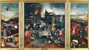 Temptations of St. Anthony, 1501, Hieronymus Bosch