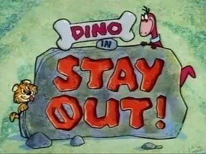 What a Cartoon Dino: Stay Out!