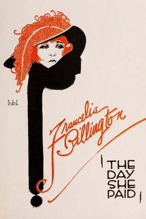 Poster The Day She Paid 1919