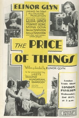 Poster The Price of Things (1930)