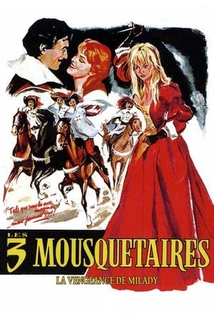 Poster Les trois mousquetaires: Tome II - La vengeance de Milady 1961