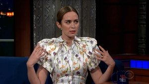 The Late Show with Stephen Colbert Emily Blunt, Bob Costas