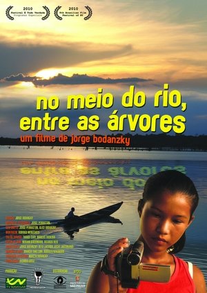 No meio do rio, entre as árvores