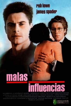 Poster Malas influencias 1990