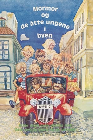 Poster Mormor og de åtte ungene i byen 1977