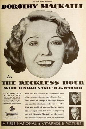 Poster The Reckless Hour 1931