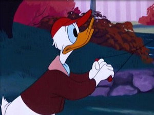 Donald pilote d'essai