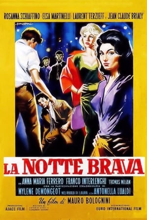 Poster La notte brava 1959