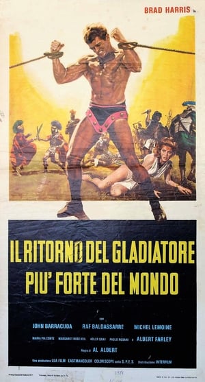 Poster Il ritorno del gladiatore più forte del mondo (Three Giants of the Roman Empire) 1971