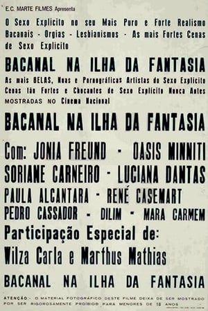 Poster Bacanal na Ilha da Fantasia (1984)