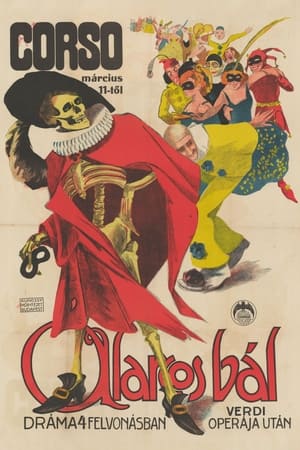 Poster Álarcosbál 1918