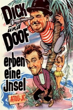 Poster Dick und Doof erben eine Insel 1951