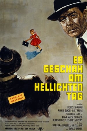 Poster Es geschah am hellichten Tag 1958