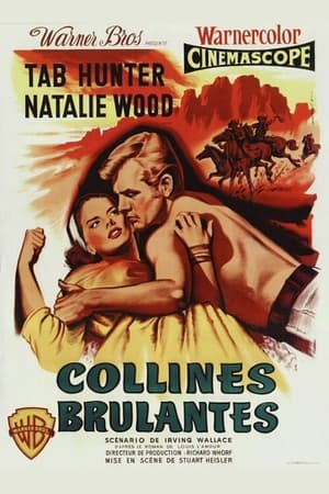 Poster Collines brûlantes 1956