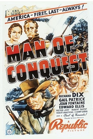 Poster Man of Conquest (1939)