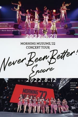 Poster モーニング娘。'22 コンサートツアー 2022夏 ～Never Been Better! Encore～ 2022