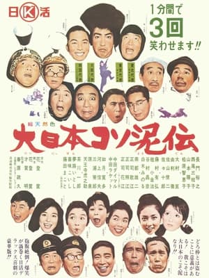 Poster 大日本コソ泥伝 1964