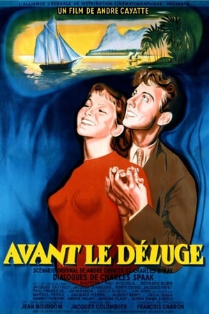 Poster Avant le déluge 1954