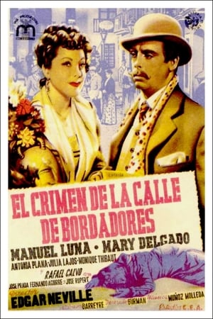 Poster The Crime of Bordadores' Street 1946
