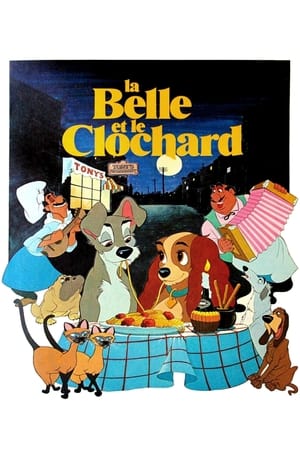 Poster La Belle et le Clochard 1955