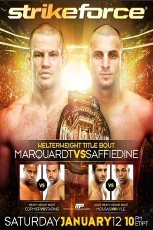 Poster Strikeforce: Marquardt vs. Saffiedine (2013)