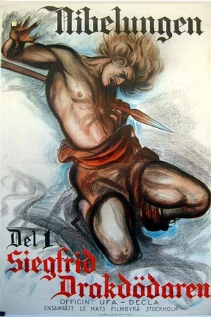 Poster Nibelungen Del 1. Siegfried Drakdödaren 1924