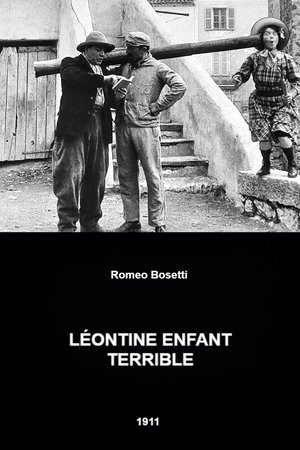 Poster Léontine enfant terrible 1911