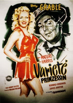 Poster Varieté-Prinzessin 1950