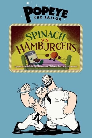 Poster Spinach vs Hamburgers 1948
