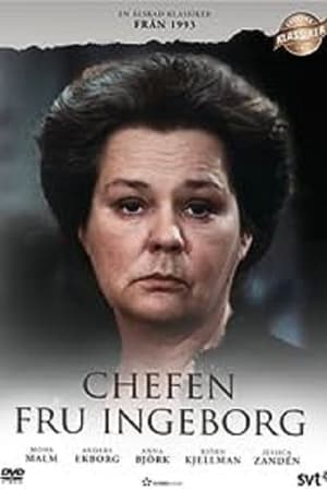 Poster Chefen fru Ingeborg (1993)