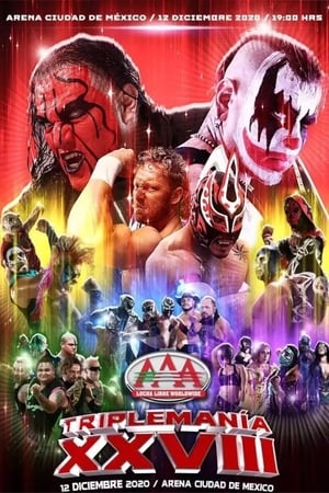 Poster AAA Triplemanía XXVIII (2020)
