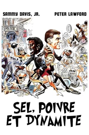 Poster Sel, poivre et dynamite 1968