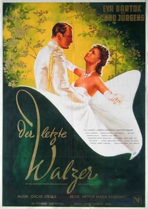 Poster Der letzte Walzer 1953