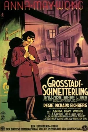 Poster Großstadtschmetterling 1929